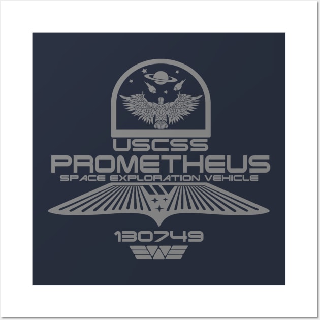 USCSS Prometheus Wall Art by carloj1956